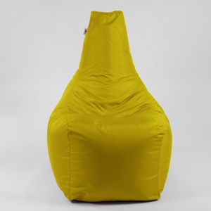 Fotoliu puf, Sunlounger EVO XL, umplutura de burete Memory Mix, material impermeabil, Galben - Img 2