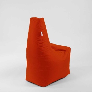Fotoliu tip Scaun Sunlounger, Material Impermeabil - Neon Orange - Img 3