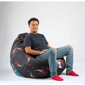 Nirvana Giant bean bag, Waterproof material - Lagoon Nebula - Img 3