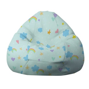 Nirvana Giant bean bag, Waterproof material - Rainbow Wishes