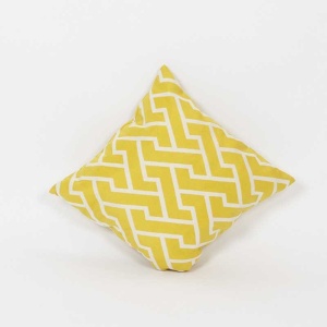 Perna decorativa 40x40 cm, Material textil - Zippity Yellow - Img 2