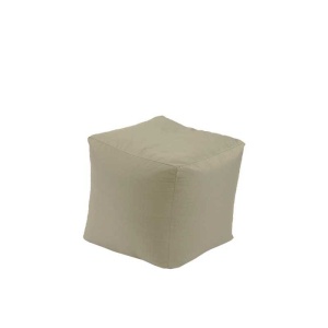 Taburet Cub, Material impermeabil - Bej - Img 2