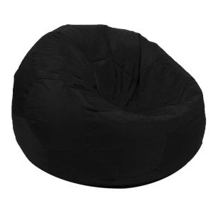 Telstar Ball XXL bean bag, Waterproof material - Black