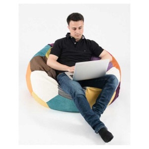 Fotoliu Minge Telstar XL, Material Textil - Mozaic - Img 2