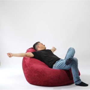 Fotoliu Nirvana Gigant, Material Textil - Sour Cherry - Img 4