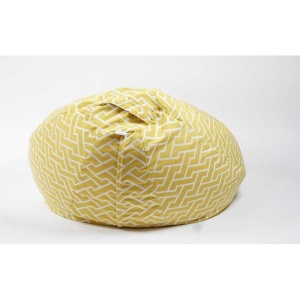 Fotoliu Nirvana Gigant, Material Textil - Zippity Yellow - Img 3