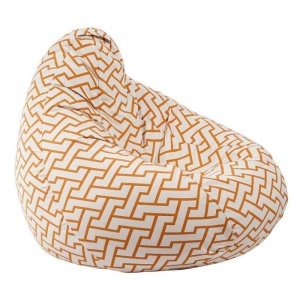 Fotoliu Nirvana Grande, Material Textil - Zappity Orange - Img 1