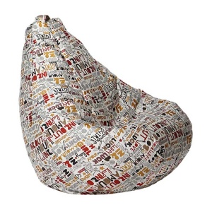 Fotoliu Nirvana Hobbit, Material textil - Scarlet Luck - Img 1