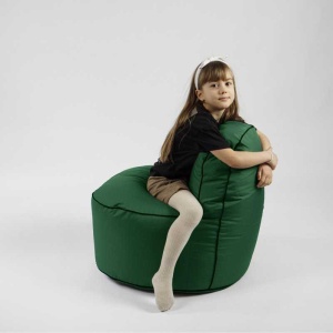 Fotoliu OK Junior, Material Impermeabil - Verde - Img 5