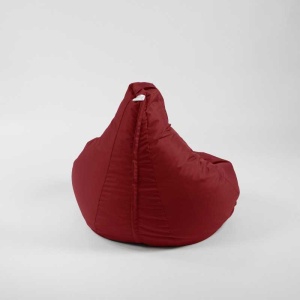 Fotoliu puf copii, Nirvana Light Pufrelax, Material Impermeabil - Red - Img 3