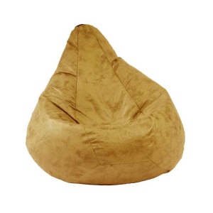 Fotoliu puf copii, Nirvana Light Pufrelax, Material Textil - Amber (caramel,maro) - Img 2
