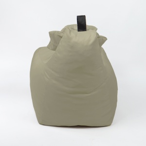 Fotoliu puf, Pufrelax Miraggio, perna inclusa, material impermeabil - Bej - Img 3