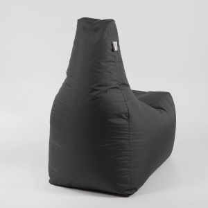 Fotoliu puf, Sunlounger EVO XL, umplutura de burete Memory Mix, material impermeabil, Gri inchis - Img 3