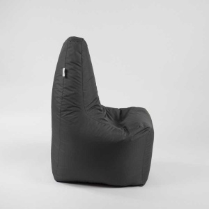 Fotoliu tip Scaun Sunlounger, Material Impermeabil - Gri inchis - Img 2