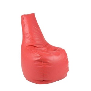 Fotoliu tip Scaun Sunlounger, Material Piele Ecologica - Rosu