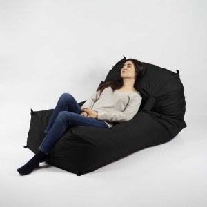Fotoliu Yoga XL, Material Impermeabil - Negru - Img 6