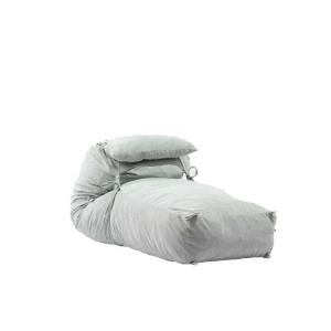 Fotoliu Yoga XL si Perna, Material Textil - Moon Grey - Img 5