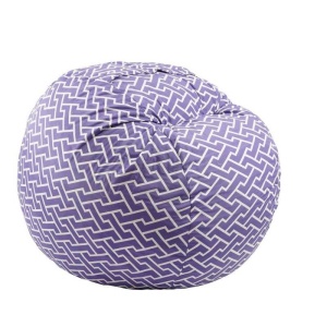 King Size bean bag, Textile material - Zippity Purple