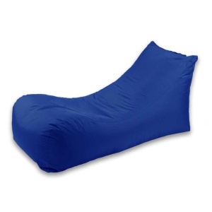 Looloop Pufrelax bean bag, Waterproof material - Blue Royal