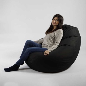 Nirvana Giant bean bag, Waterproof material - Black - Img 5