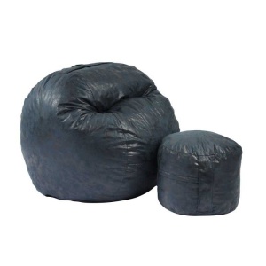 Set Fotoliu Matusalem cu Otoman (suport picioare), Material Textil - Before Dawn - Img 1