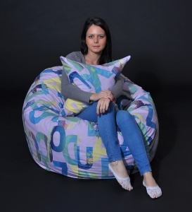 Set Fotoliu Matusalem cu Perna, Material Textil - Serenity - Img 2