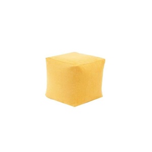 Taburet Cub, Material Textil - Terracotta Orange