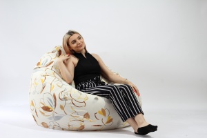 Fotoliu Nirvana Gigant, Material Textil - Blossom - Img 4
