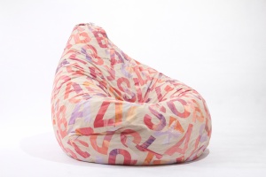 Fotoliu Nirvana Grande, Material Textil - Crimson