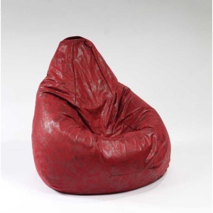 Fotoliu Nirvana Hobbit Pufrelax, Material Textil - Cranberry - Img 2
