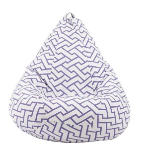 Fotoliu Nirvana Hobbit Pufrelax, Material Textil - Zappity Purple - Img 2