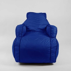Fotoliu Player Mini Pufrelax, Material Impermeabil - Blue Royal - Img 2