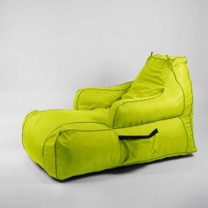 Fotoliu Player Pufrelax, Material Impermeabil - Verde neon - Img 4