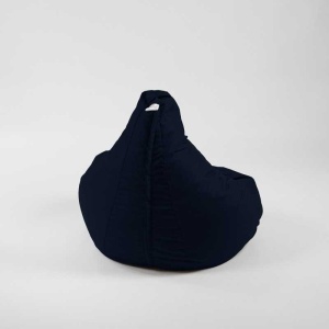 Fotoliu puf copii, Nirvana Light Pufrelax, Material Impermeabil - Bleumarin - Img 3