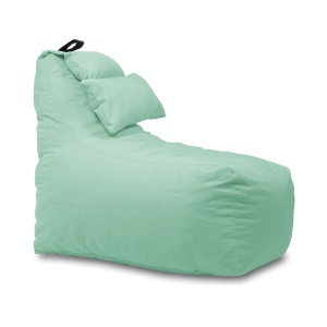 Fotoliu puf, Pufrelax Miraggio, perna inclusa, material impermeabil - Verde menta