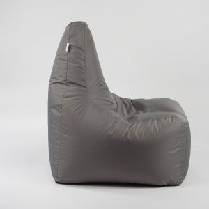 Fotoliu puf, Sunlounger EVO XL, umplutura de burete Memory Mix, Material Impermeabil - Gri - Img 2