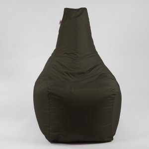 Fotoliu puf, Sunlounger EVO XL, umplutura de burete Memory Mix, material impermeabil, Cappuccino - Img 4