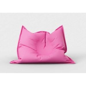 Fotoliu tip Perna Magic Pillow, Material Piele ecologica - Roz - Img 2