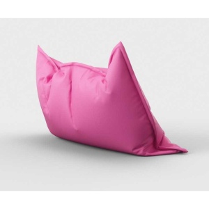Fotoliu tip Perna Magic Pillow, Material Piele ecologica - Roz - Img 4