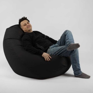 Nirvana Giant bean bag, Waterproof material - Black - Img 6