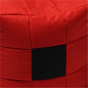 Taburet Cub, Material impermeabil - Black Spotted Cube - Img 3
