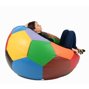 Fotoliu Minge Telstar XXL, Material Piele Ecologica - Mozaic - Img 4