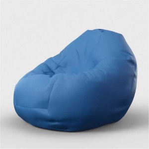 Fotoliu Nirvana Gigant, Material Piele ecologica - Blue - Img 2