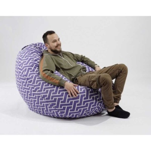 Fotoliu Nirvana Gigant, Material Textil - Zippity Green - Img 2