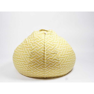 Fotoliu Nirvana Gigant, Material Textil - Zippity Yellow - Img 4