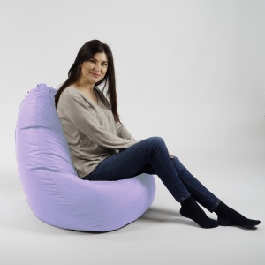 Fotoliu Nirvana Hobbit Pufrelax, Material Impermeabil, Lilac - Img 5