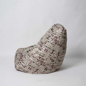 Fotoliu Nirvana Hobbit Pufrelax, Material textil - Boysenberry - Img 3