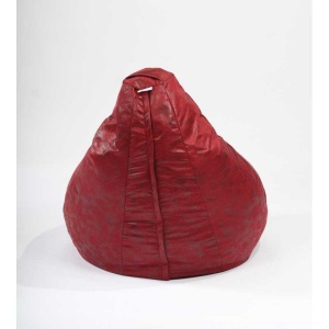 Fotoliu Nirvana Hobbit Pufrelax, Material Textil - Cranberry - Img 3