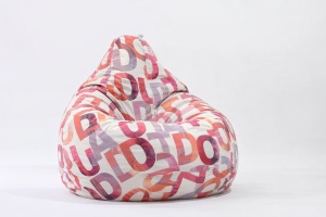 Fotoliu Nirvana Hobbit Pufrelax, Material Textil - Scarlet Letters