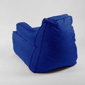 Fotoliu Player Mini Pufrelax, Material Impermeabil - Blue Royal - Img 3